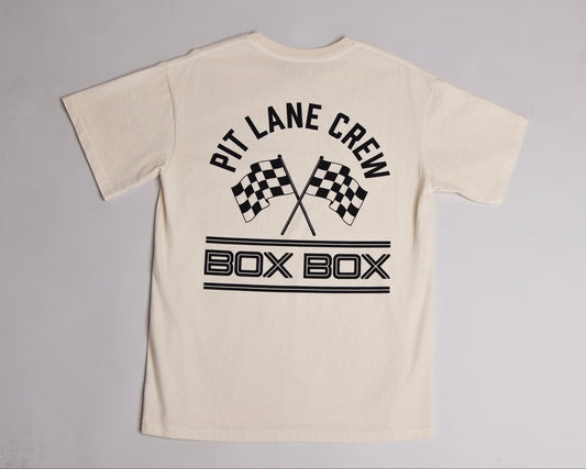 Garage Tee, Vintage White
