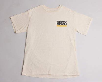 Garage Tee, Vintage White