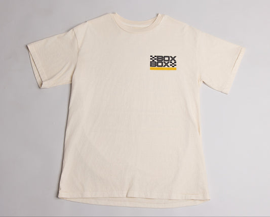 Garage Tee, Vintage White