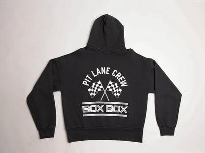 Garage Hoodie, Vintage Black