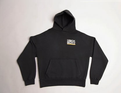 Garage Hoodie, Vintage Black